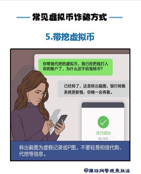 潍坊网警：虚拟币投资防骗指南