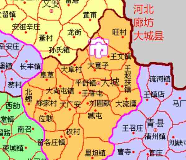 廊坊南3县霸州、文安、大城35镇人口、土地、工业…基本统计