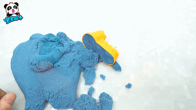 “魔力太空沙”教宝宝DIY创意、学英语、启蒙颜色，好玩又有趣