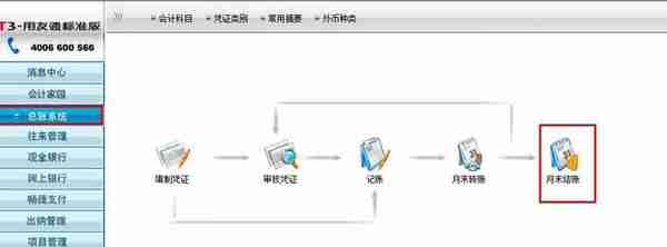 用友通畅捷通T3用友T3财务系统的操作方法