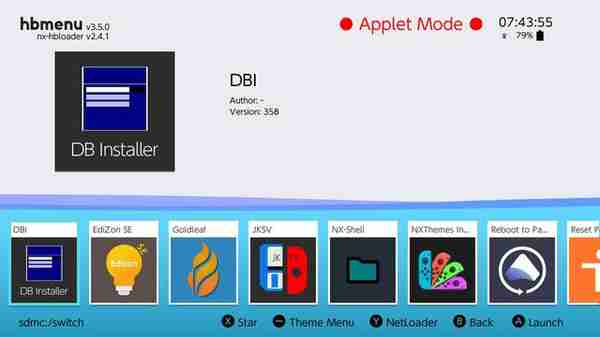 Switch 大气层系统修改存档