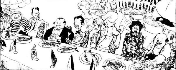 很经典的吃货比赛，巴西大胃王《七把叉》的故事连环画