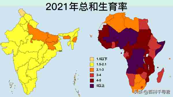 8张地图对比印度各邦和非洲各国，谁更胜一筹？