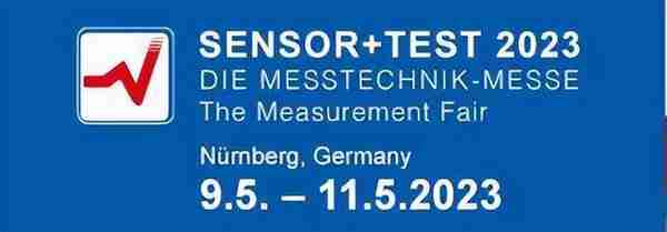 2023年德国纽伦堡传感器及测试测量博览会SENSOR+TEST 2023
