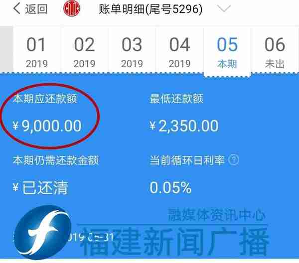 福州市民信用卡花7000却要还9000！你也可能被收了这笔钱……「1036三剑客」